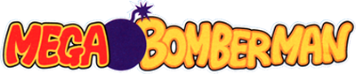 Mega Bomberman logo for Sega Mega Drive